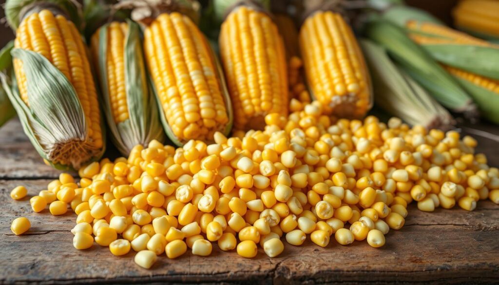 Fresh Corn Selection for Fried Corn Kernels Fresh Corn Selection for Fried Corn Kernels