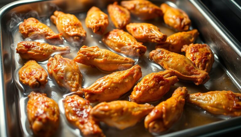 cooking frozen wings