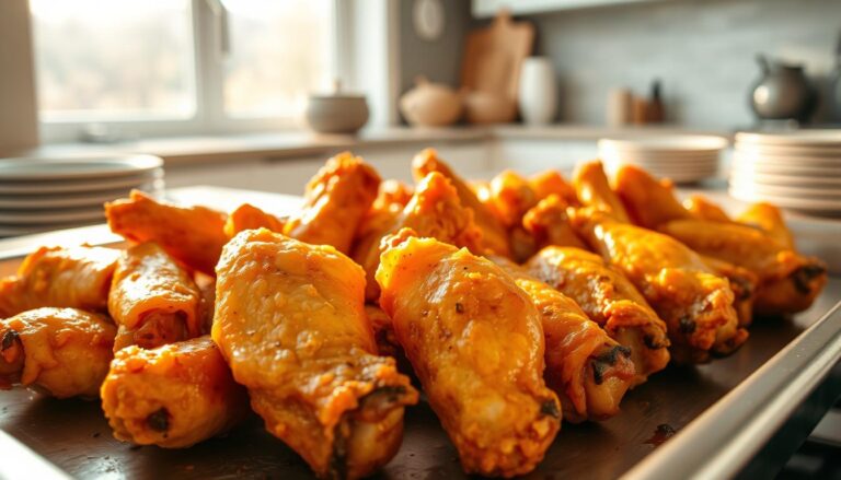 frozen chicken wings in oven