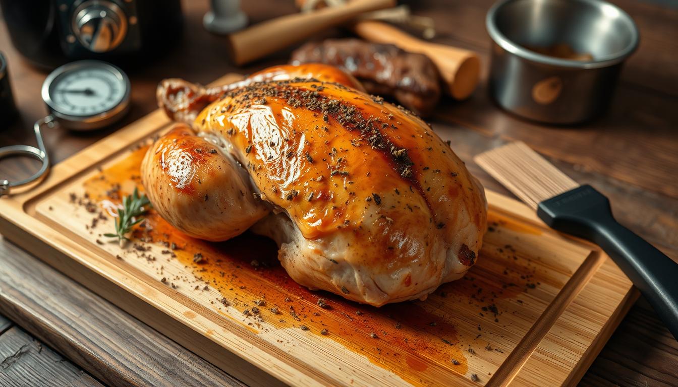 how long does it take to smoke a turkey breast