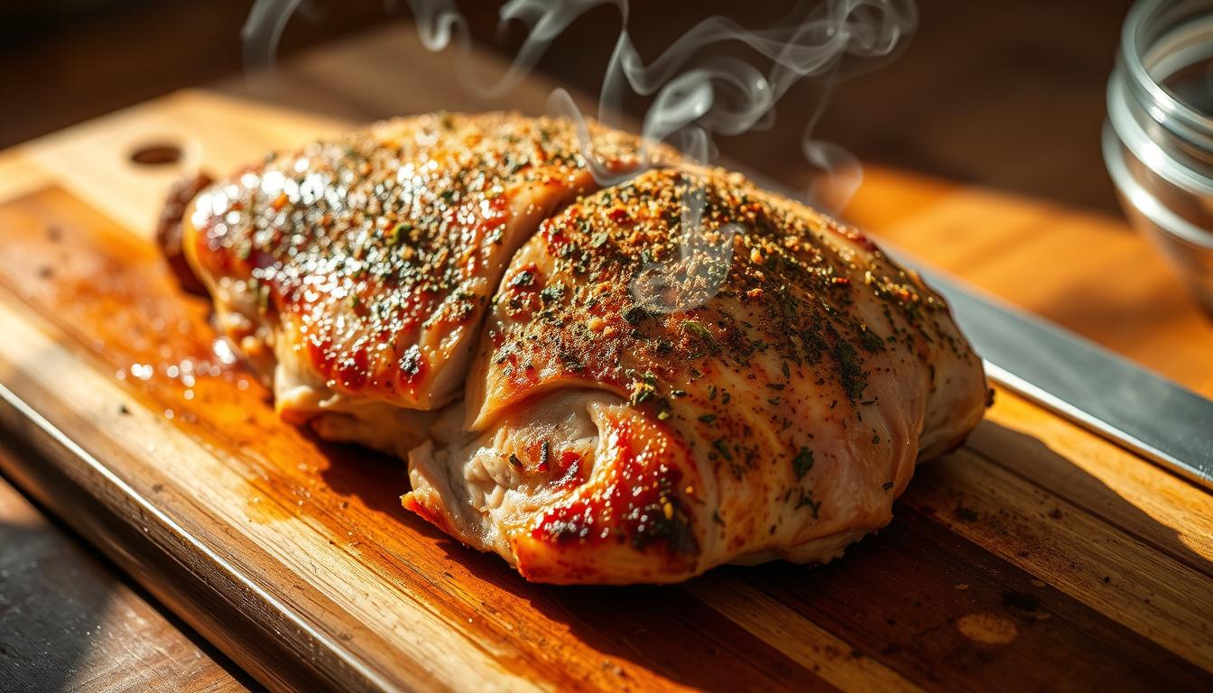 how long to smoke a 3 lbs turkey breast