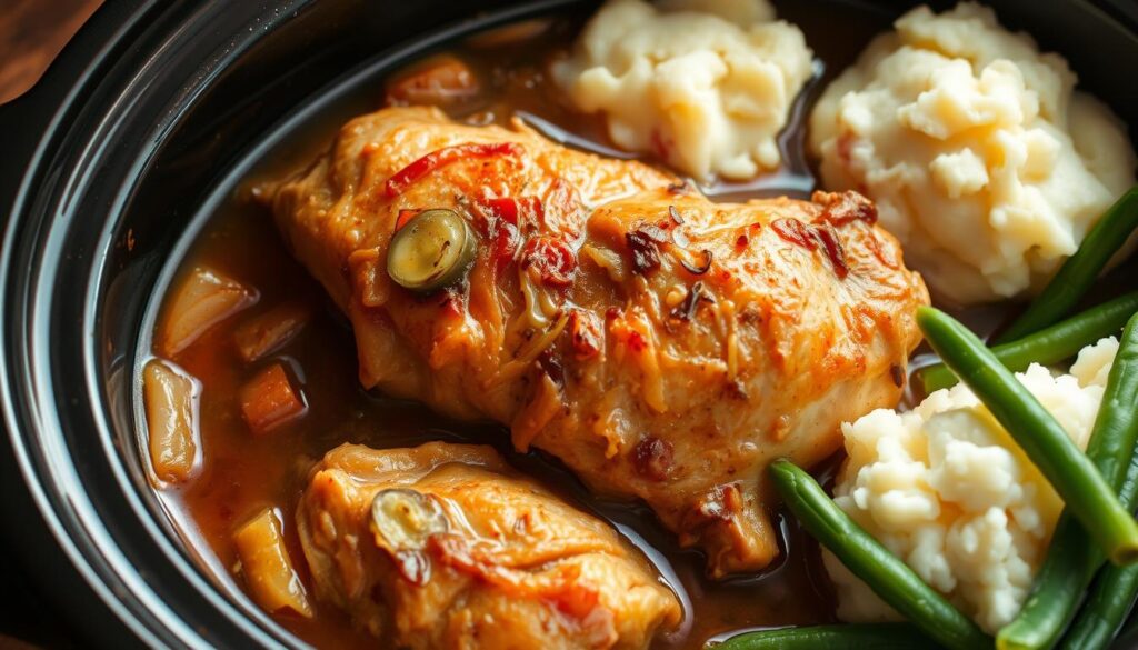 pepperoncini chicken crock pot