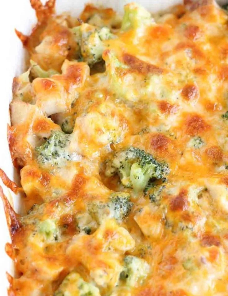 Cheesy Chicken Broccoli Bake