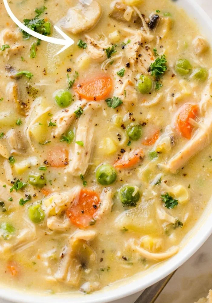 Chicken Pot Pie Soup
