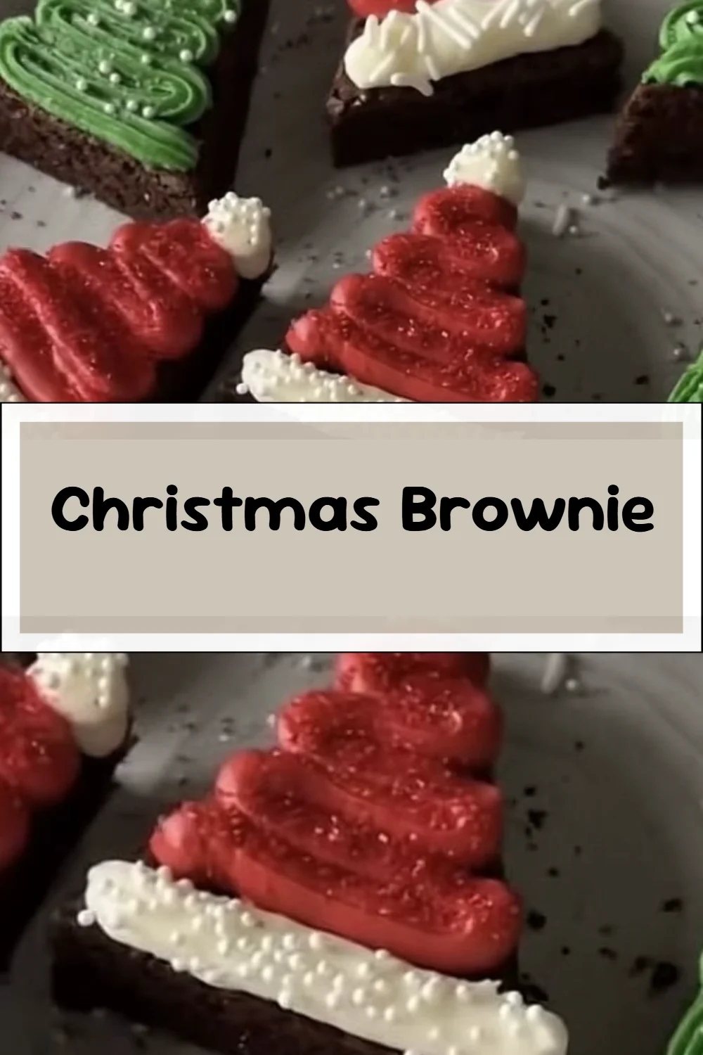 Christmas Brownie