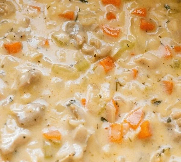Creamy Chicken and Rice Soup