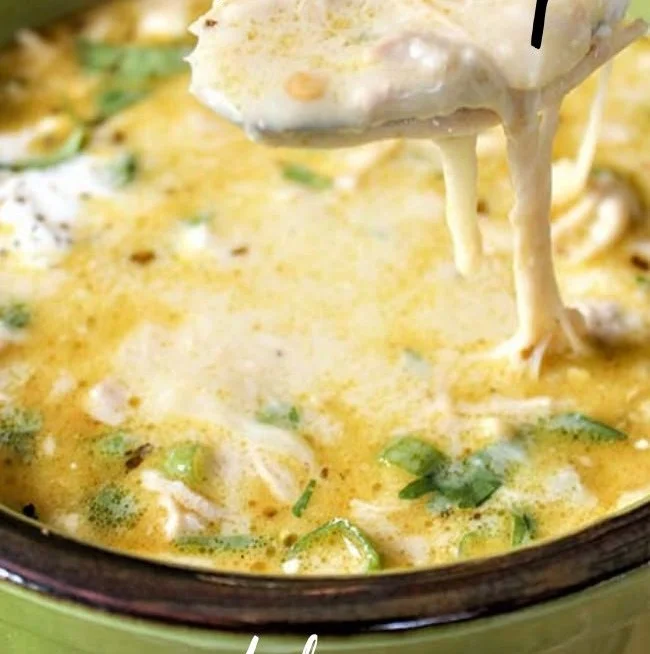Creamy Green Enchiladas Chicken Soup