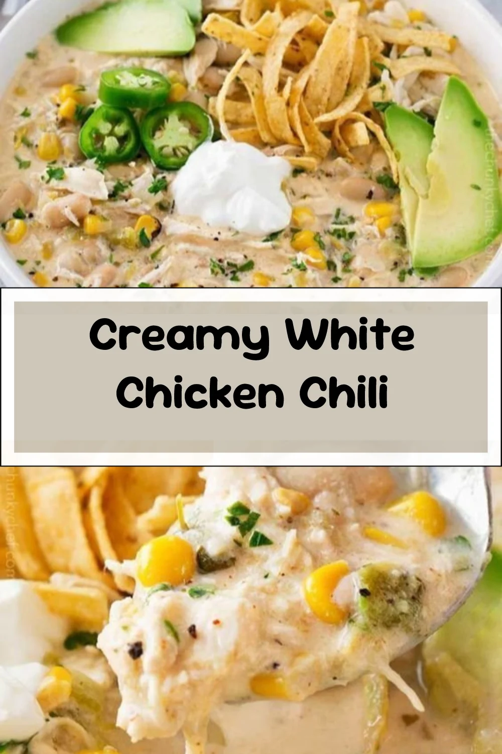 Creamy White Chicken Chili