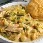Crock Pot Chicken Pot Pie 3 Delicious Crock Pot Chicken Pot Pie with vegetables and flaky crust