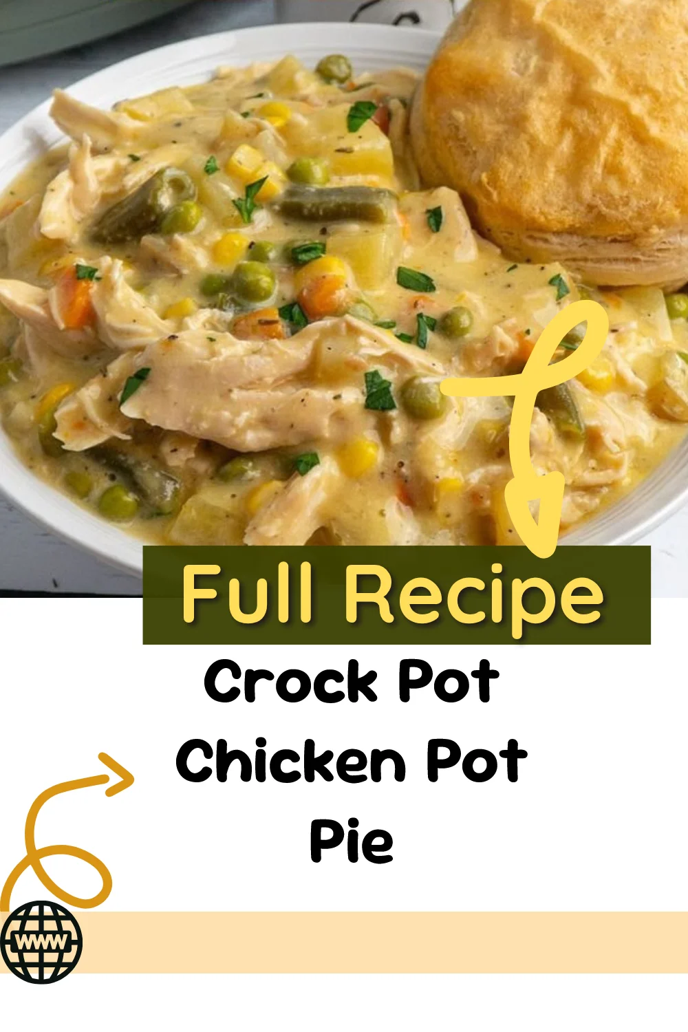 Crock Pot Chicken Pot Pie