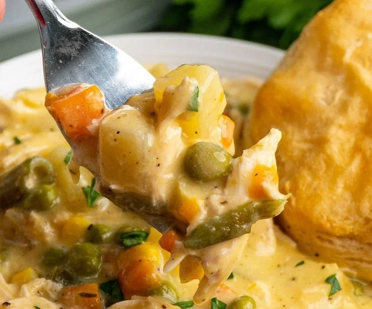 Crock Pot Chicken Pot Pie