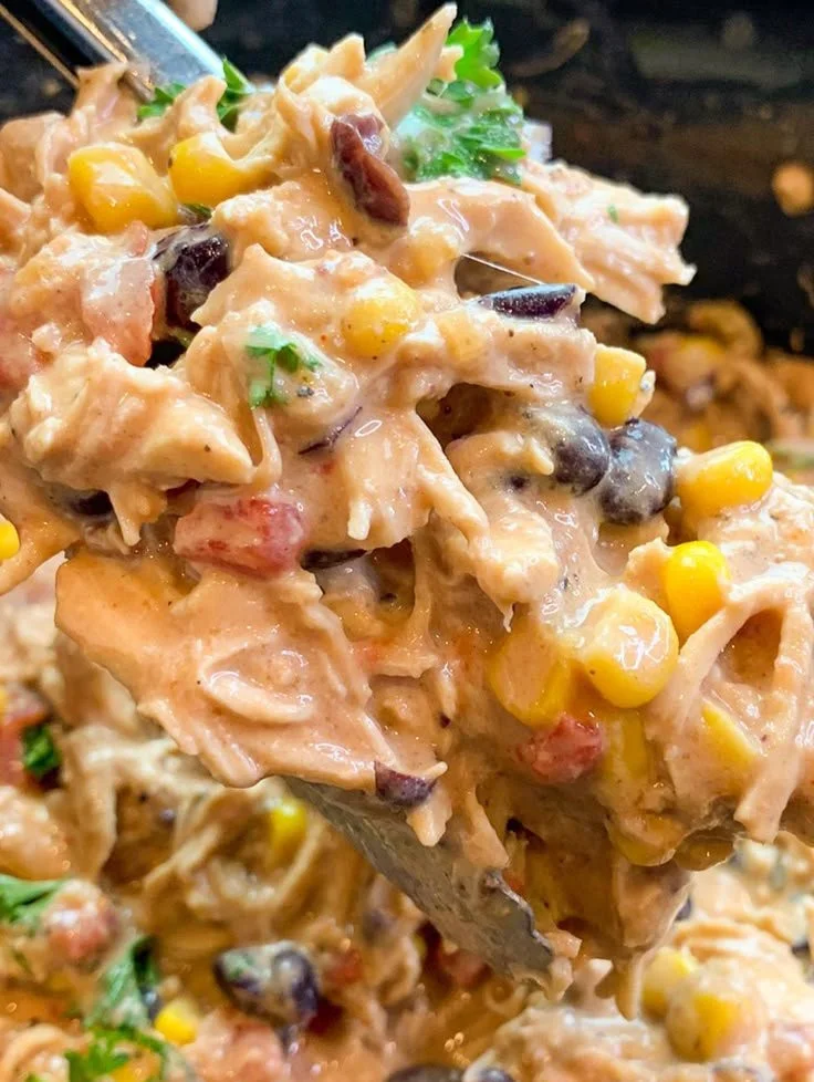 Crock Pot Fiesta Chicken