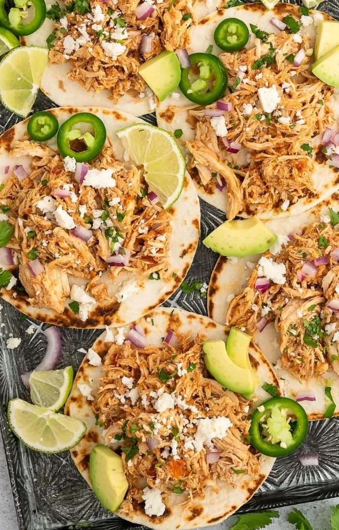Crockpot Chicken Tacos