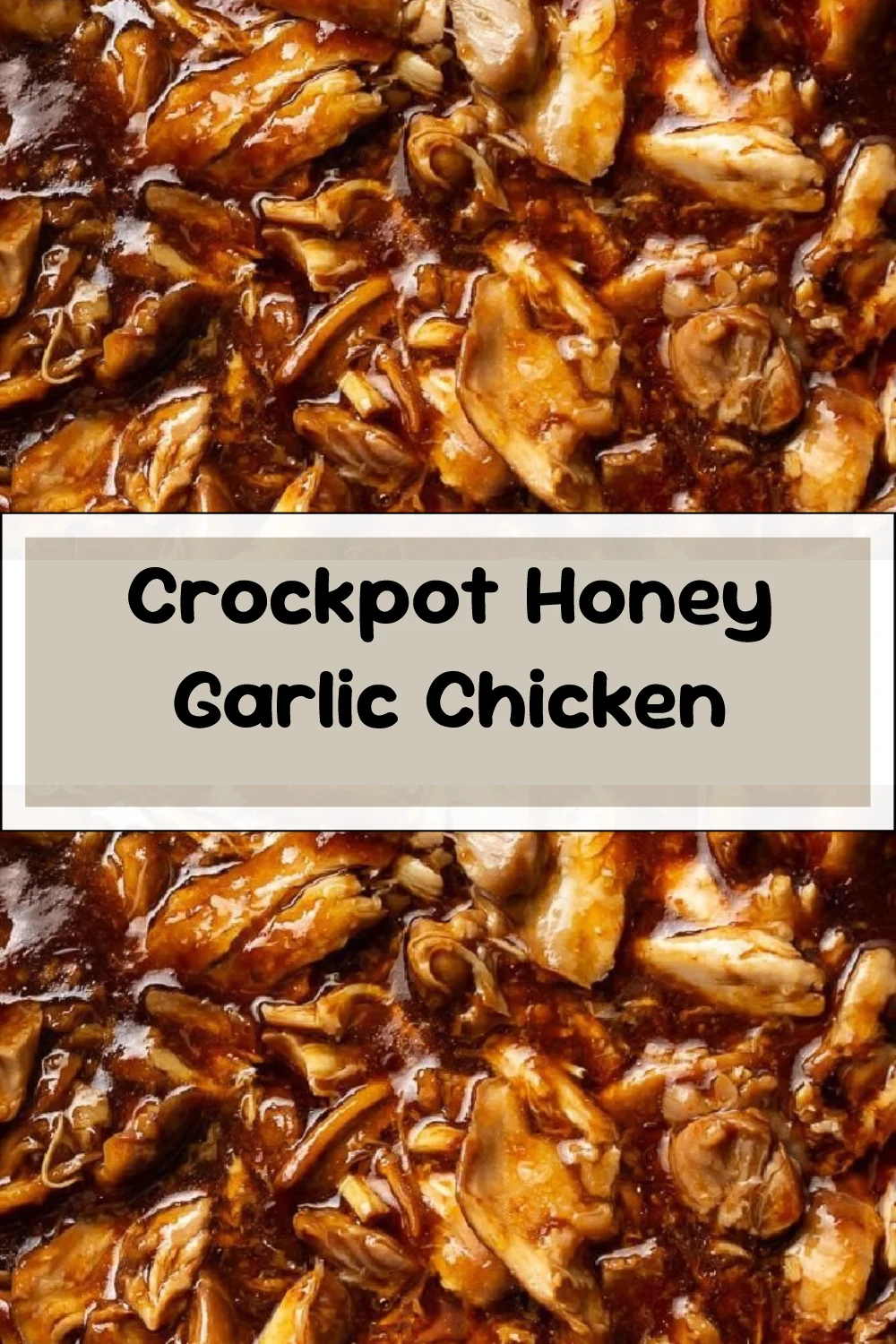 Crockpot Honey Garlic Chicken