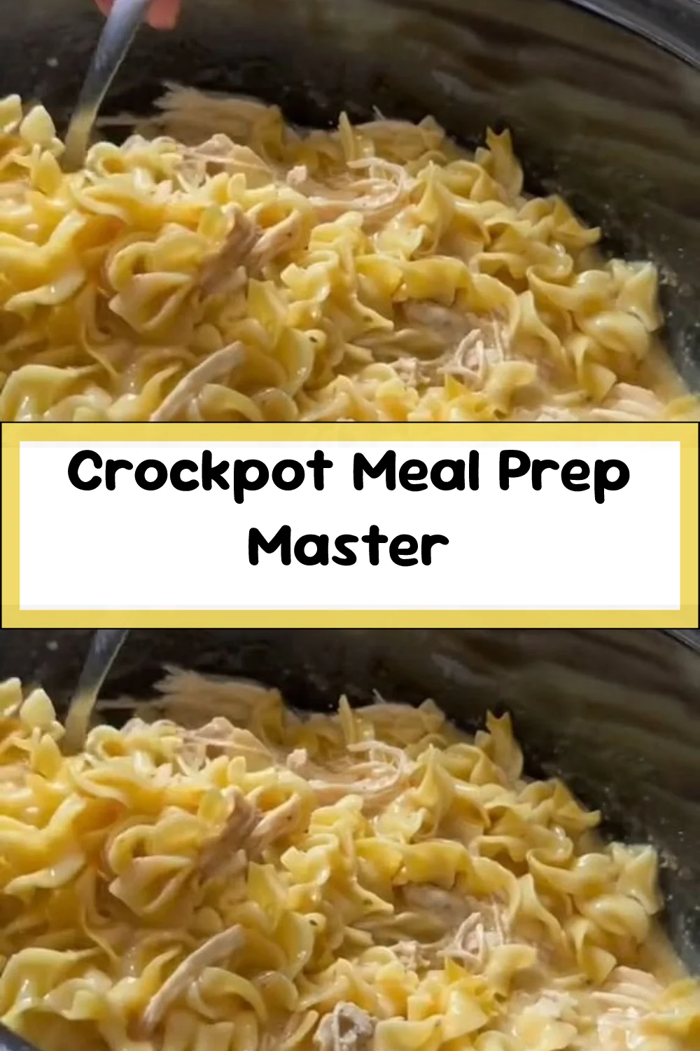 Crockpot Meal Prep Master