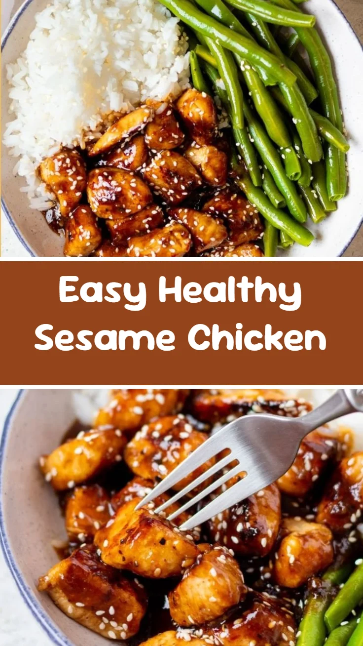 Easy Healthy Sesame Chicken