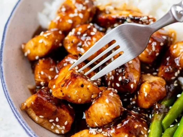 Easy Healthy Sesame Chicken