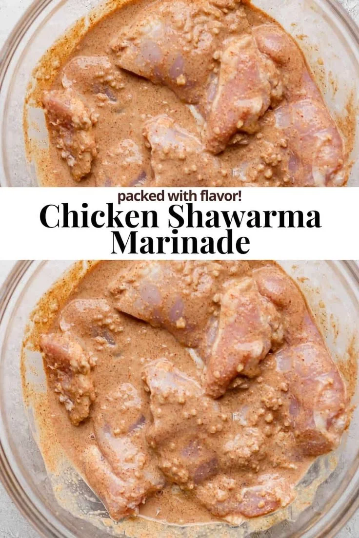 Greek yogurt chicken shawarma marinade for delicious shawarma recipes