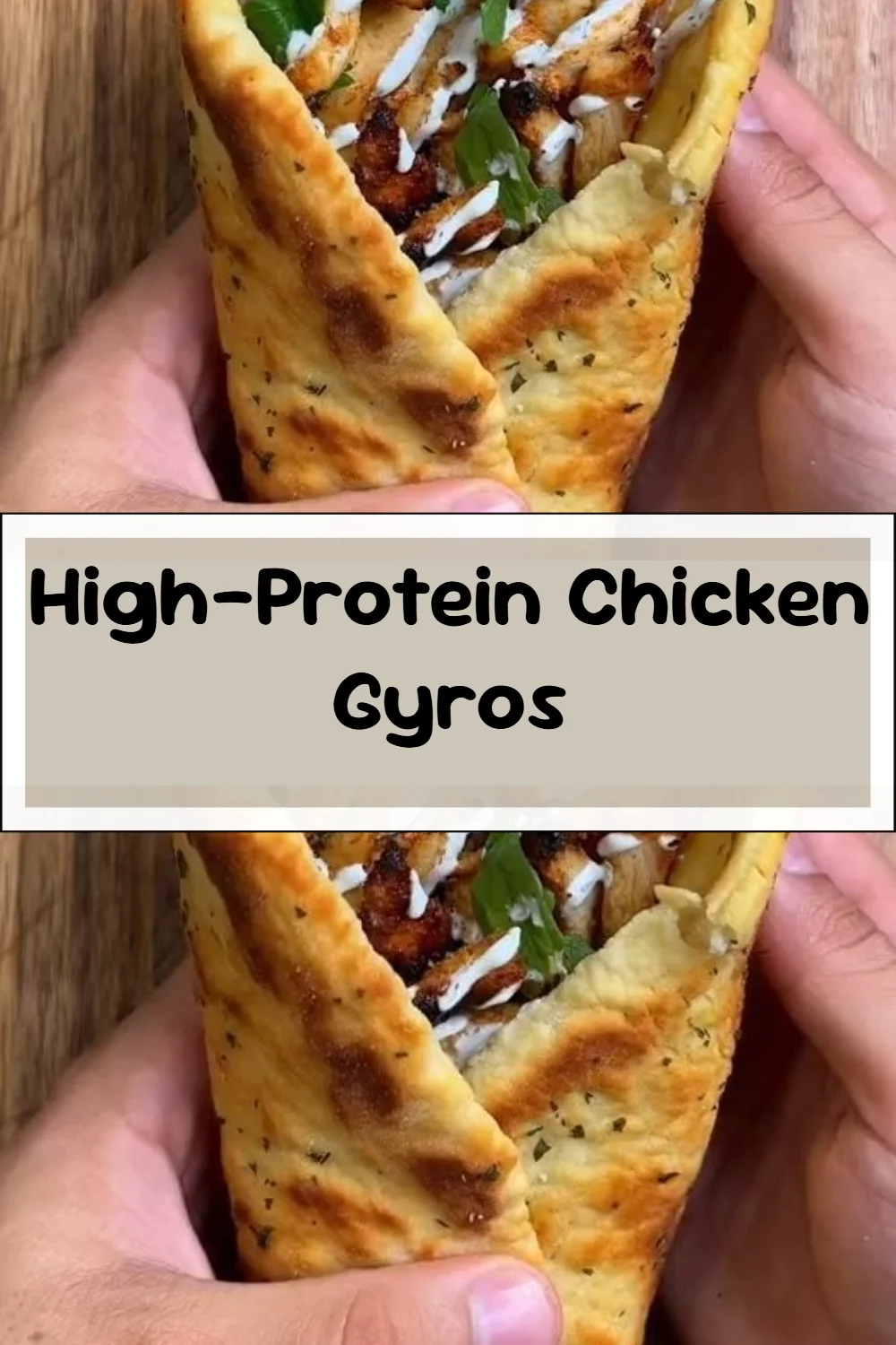 High-Protein Chicken Gyros