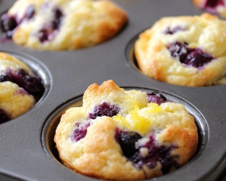 Lemon Blueberry Protein Bites