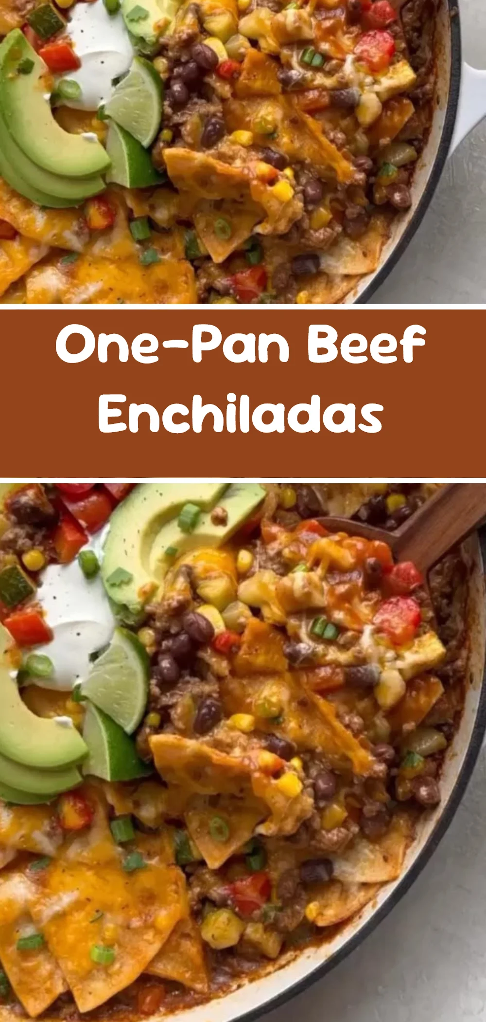 One-Pan Beef Enchiladas