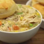 Slow Cooker Chicken Pot Pie 3 Delicious slow cooker chicken pot pie with flaky crust and hearty filling