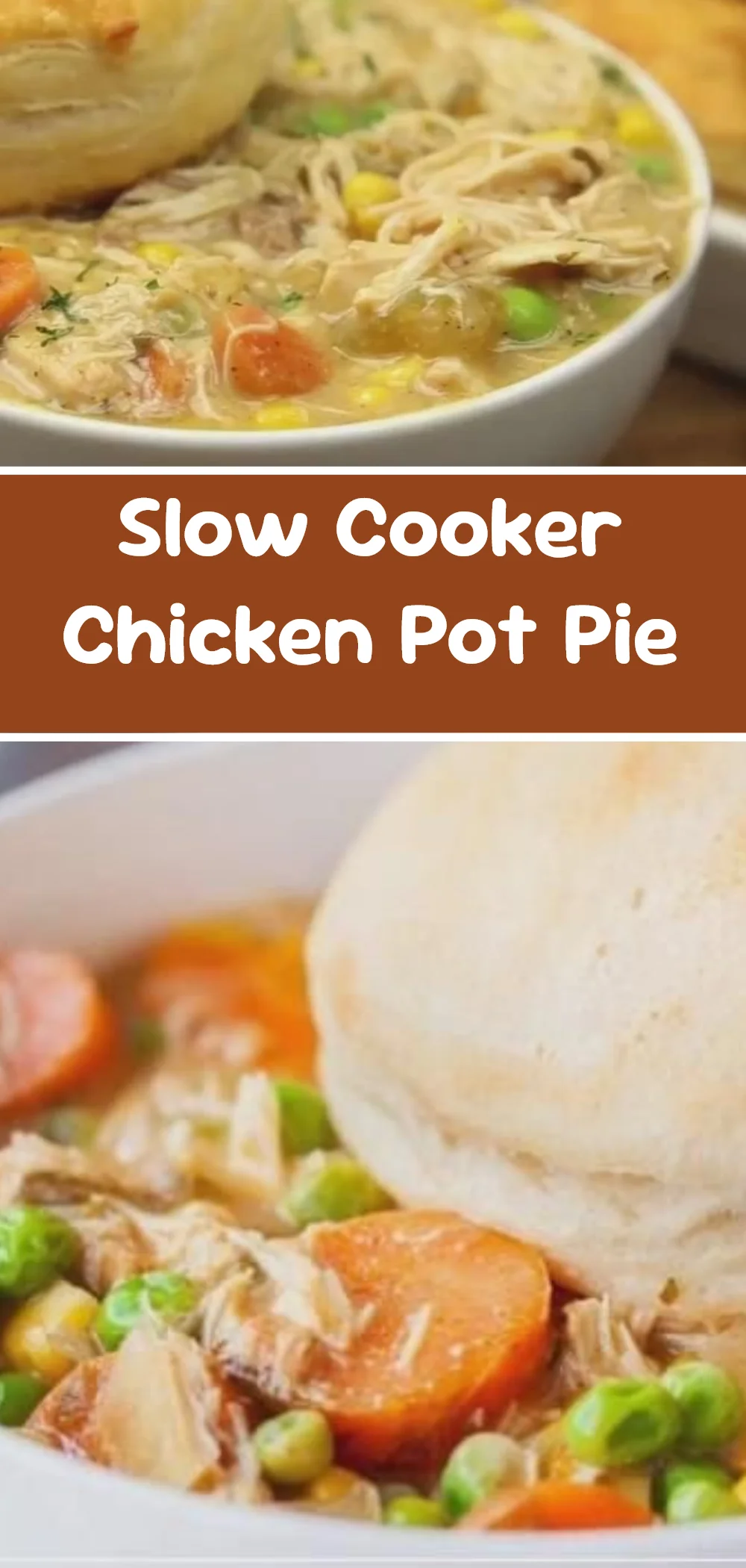 Slow Cooker Chicken Pot Pie