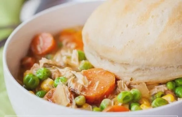 Slow Cooker Chicken Pot Pie