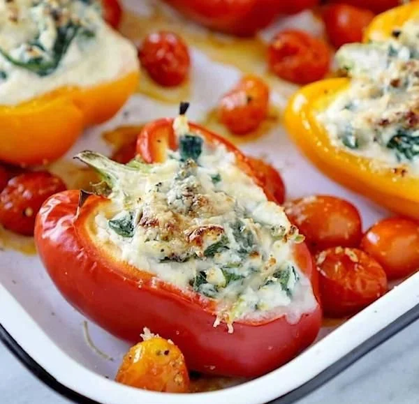Spinach and Ricotta Stuffed Shells