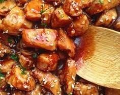 Delicious Teriyaki Chicken Rice Bowl garnished with vegetables