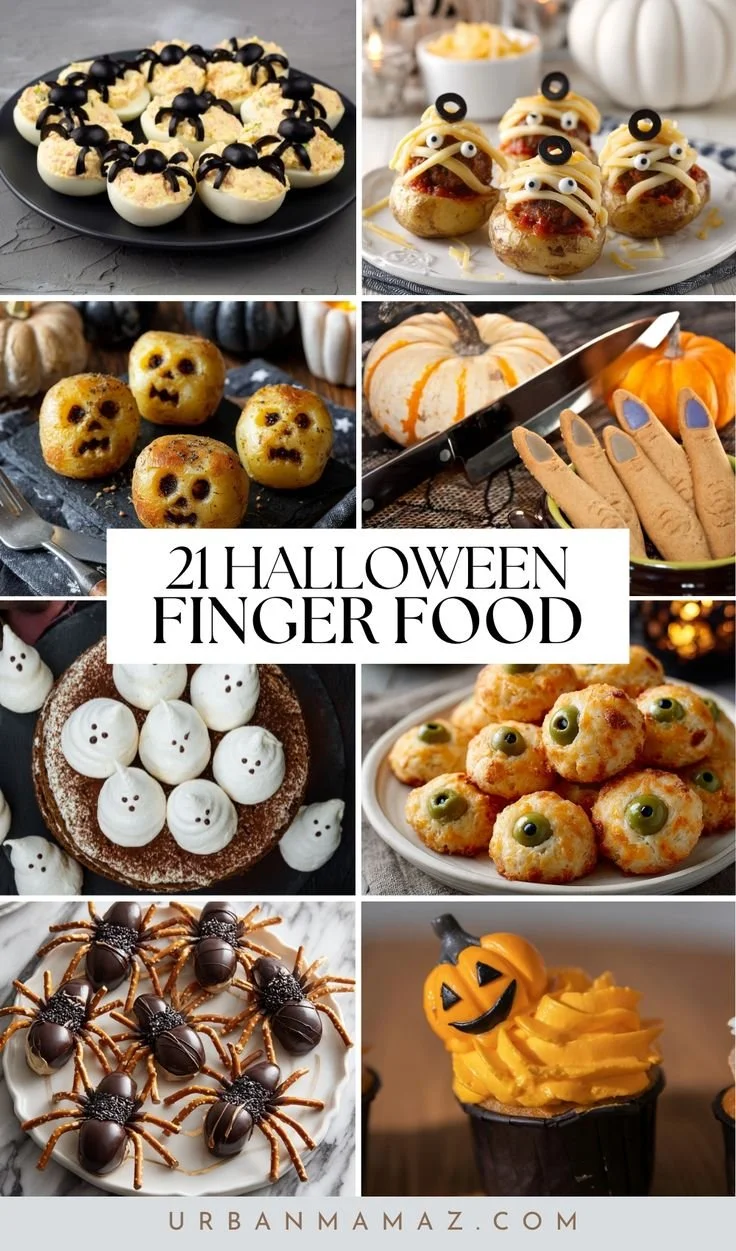 Spooky Halloween finger food ideas for a thrilling party