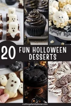 Spooky Halloween dessert ideas for party treats and sweet decorations
