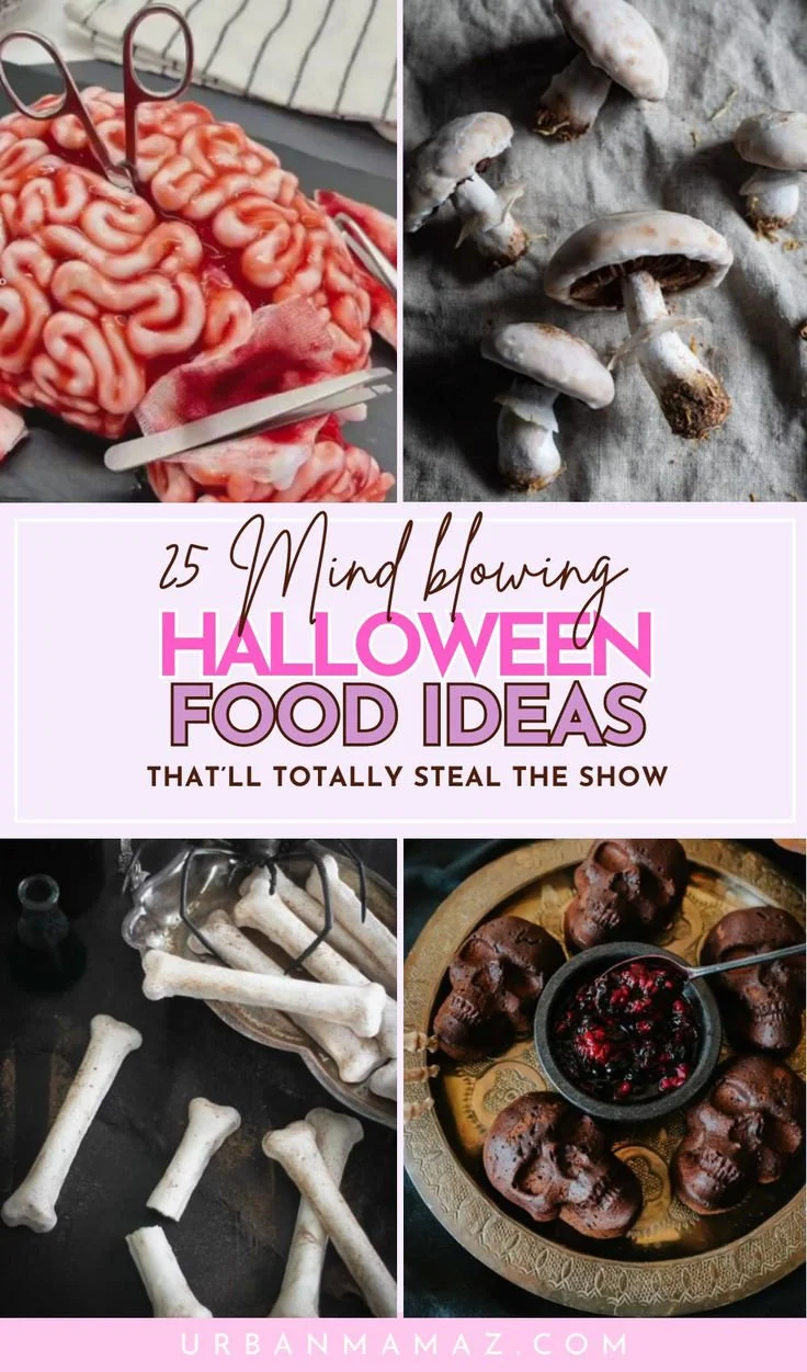 Creative Halloween food ideas for spooky celebrations