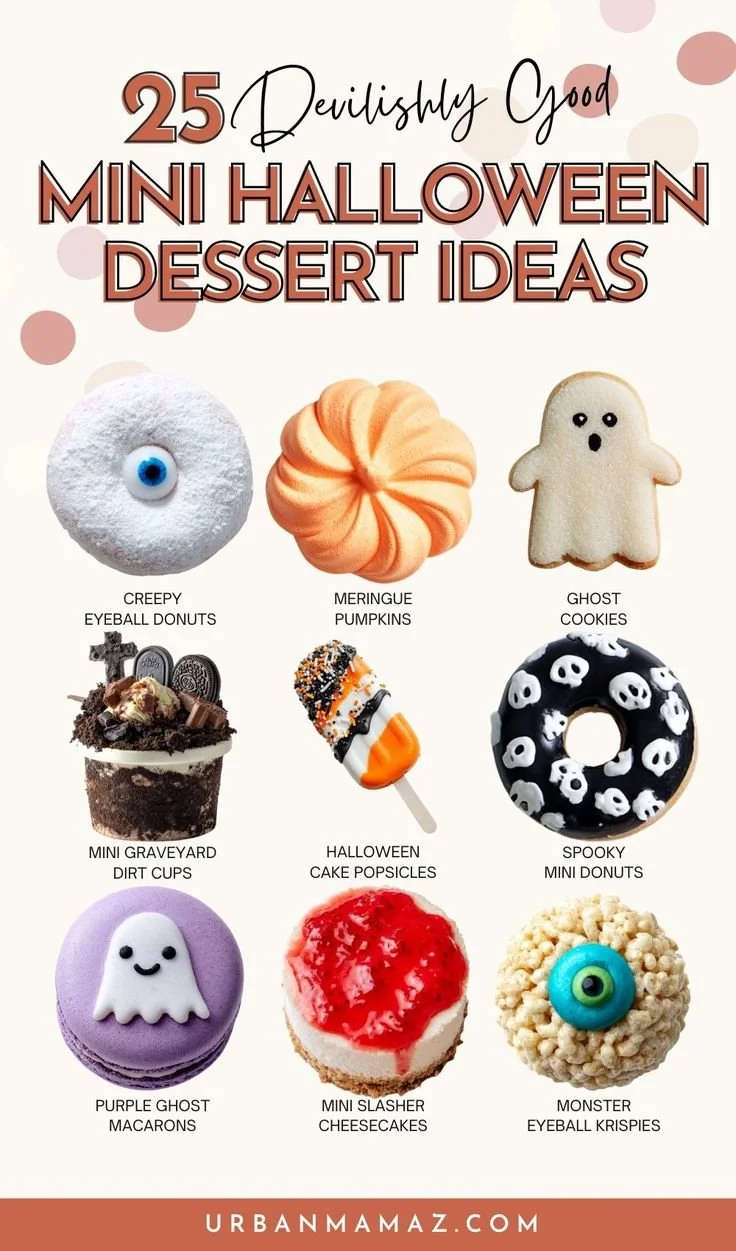 25 mini Halloween desserts to delight and scare your guests