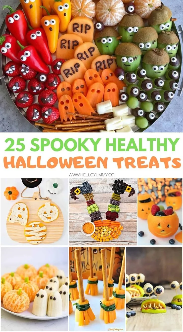 Spooky healthy Halloween treats for kids - fun and nutritious snacks