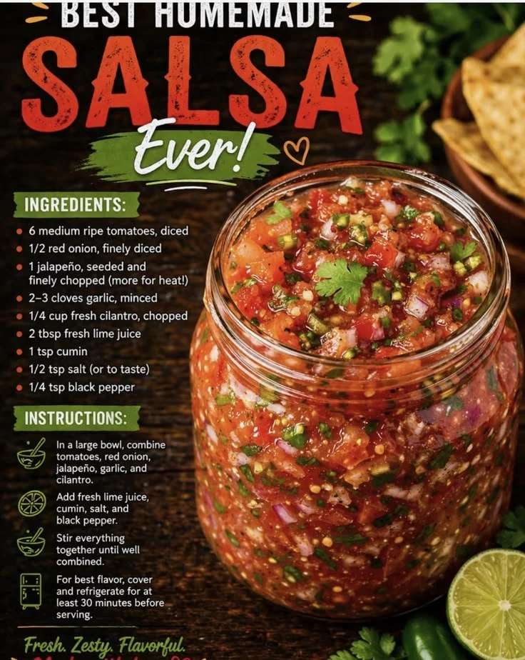 Homemade Mexican food recipes with salsa and traditional dishes.