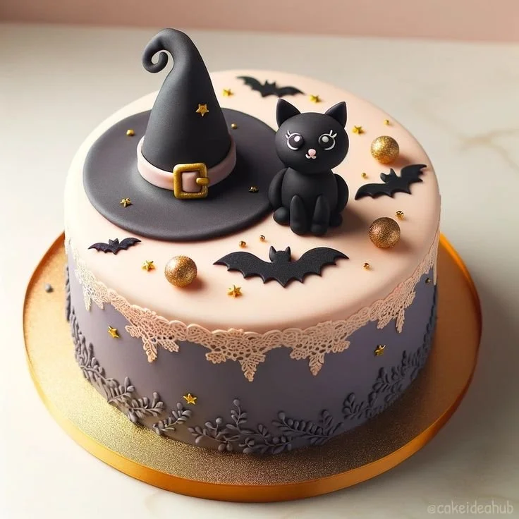 Delicious Книжный торт designed for Halloween celebrations