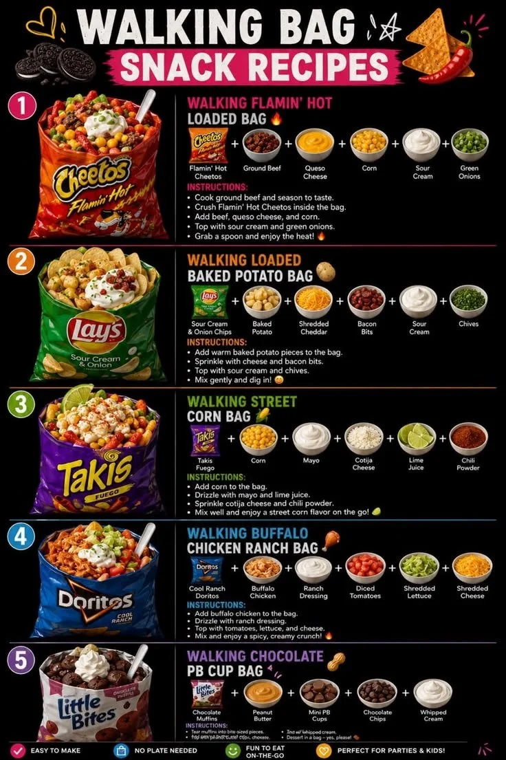 Assorted chips and snacks arranged for a vibrant party tray