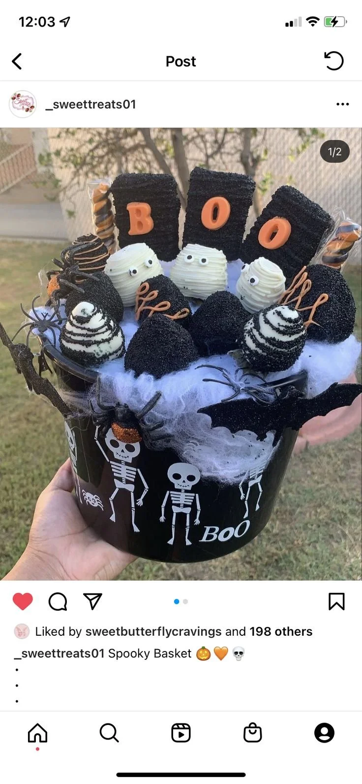 Colorful Halloween treats and spooky basket ideas for festive celebrations